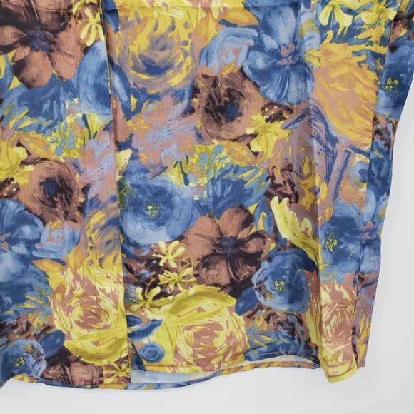 Elie Tahari Abstract Floral Print Top - Picture 5 of 8